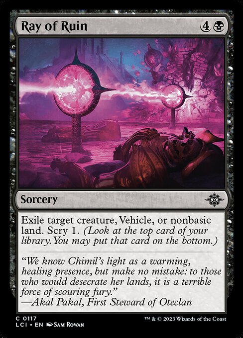 Ray of Ruin - The Lost Caverns of Ixalan - 117