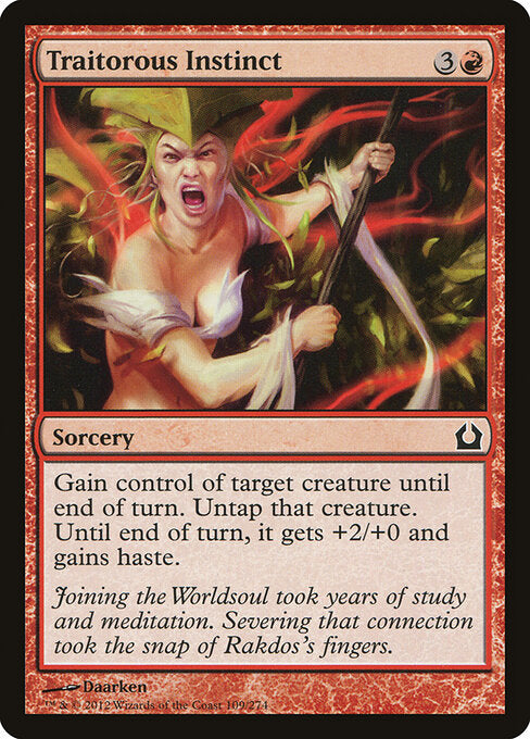 Traitorous Instinct - Return to Ravnica - 109