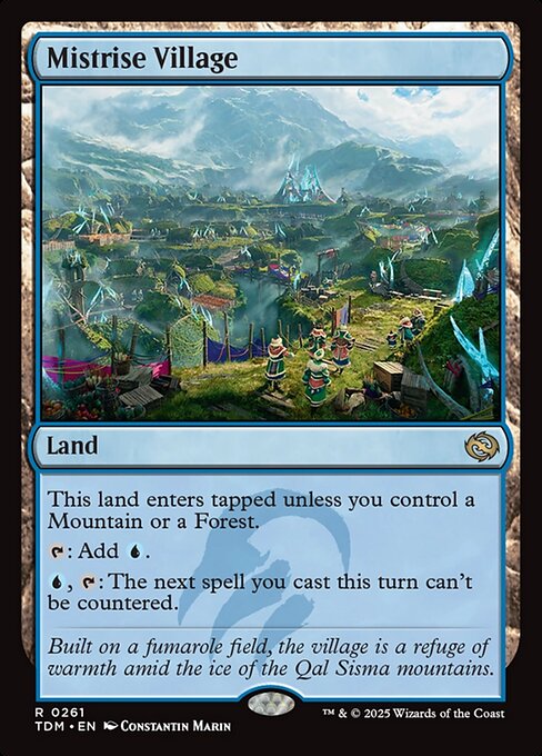 Mistrise Village - Tarkir: Dragonstorm - 261