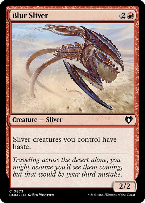 Blur Sliver - Commander Masters - 873