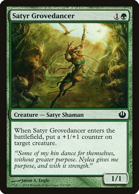 Satyr Grovedancer - Journey into Nyx - 139