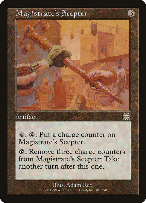 Magistrate's Scepter - Mercadian Masques - 304