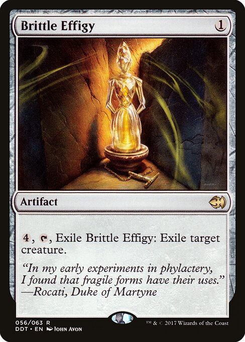 Brittle Effigy - Duel Decks: Merfolk vs. Goblins - 56