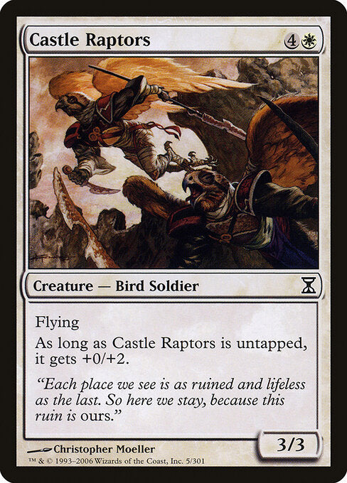 Castle Raptors - Time Spiral - 5