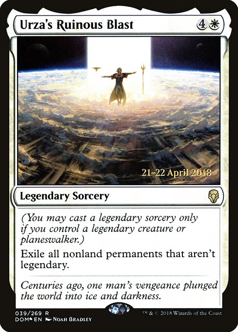 Urza's Ruinous Blast - Dominaria Promos - 39s