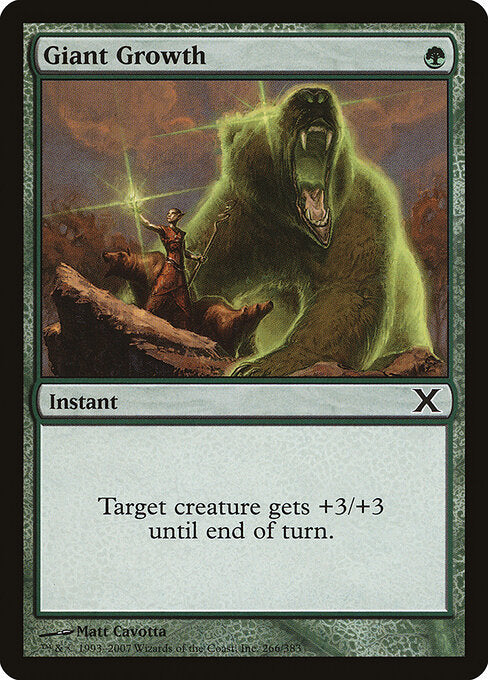 Giant Growth - Tenth Edition - 266