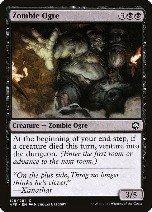 Zombie Ogre - Adventures in the Forgotten Realms - 129