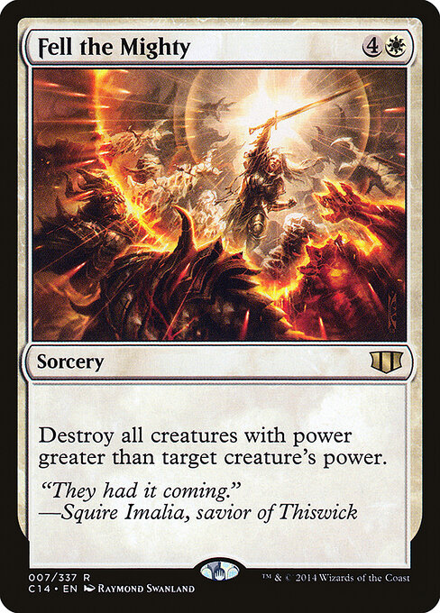 Fell the Mighty - Commander 2014 - 7