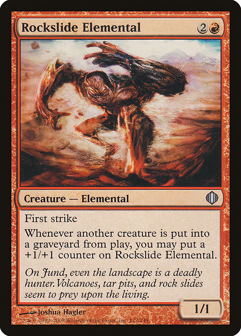 Rockslide Elemental - Shards of Alara - 112