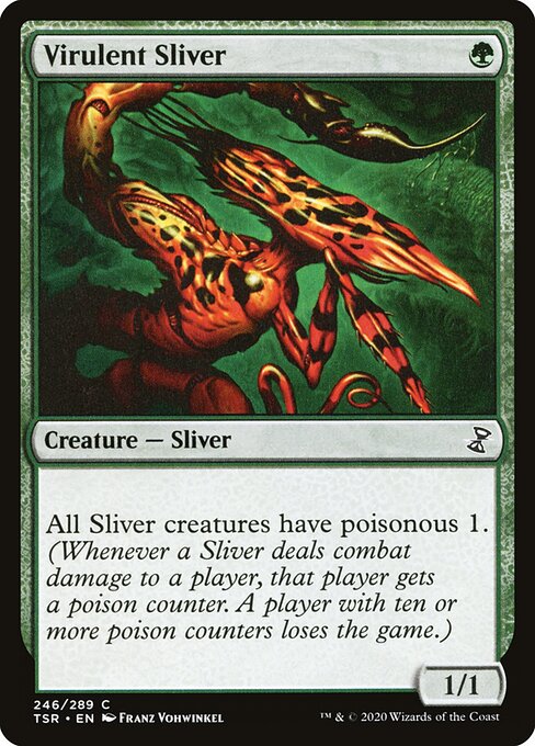 Virulent Sliver - Time Spiral Remastered - 246