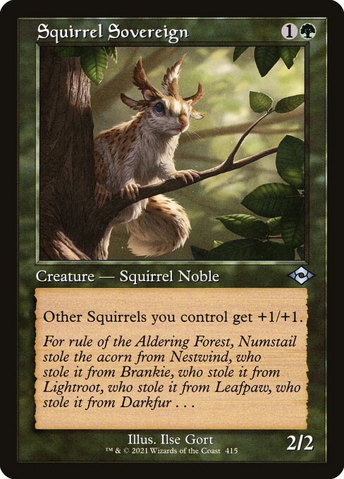 Squirrel Sovereign - Modern Horizons 2 - 415