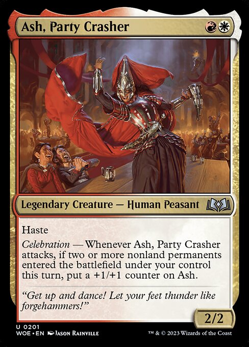 Ash, Party Crasher - Wilds of Eldraine - 201