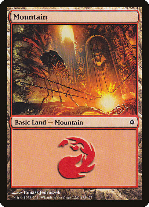 Mountain - New Phyrexia - 173