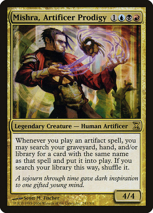 Mishra, Artificer Prodigy - Time Spiral - 243