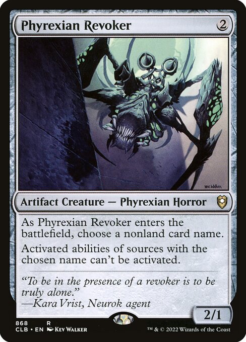 Phyrexian Revoker - Commander Legends: Battle for Baldur's Gate - 868