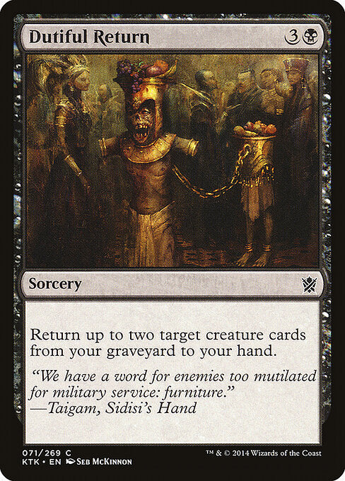 Dutiful Return - Khans of Tarkir - 71