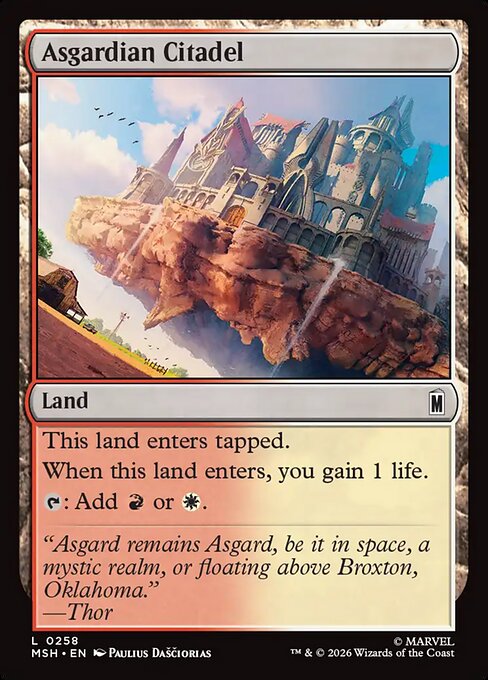 Asgardian Citadel - Marvel Super Heroes - 258