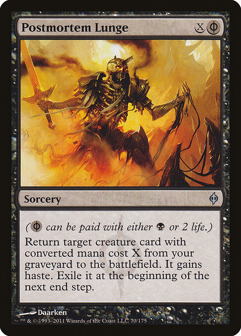 Postmortem Lunge - New Phyrexia - 70