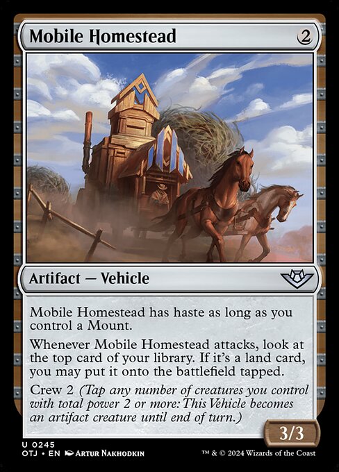 Mobile Homestead - Outlaws of Thunder Junction - 245