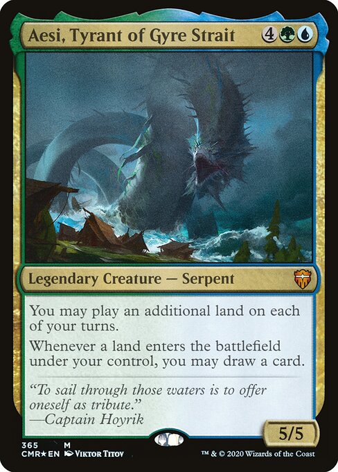 Aesi, Tyrant of Gyre Strait - Commander Legends - 365