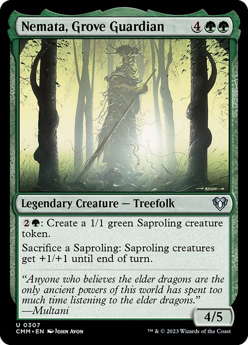 Nemata, Grove Guardian - Commander Masters - 307