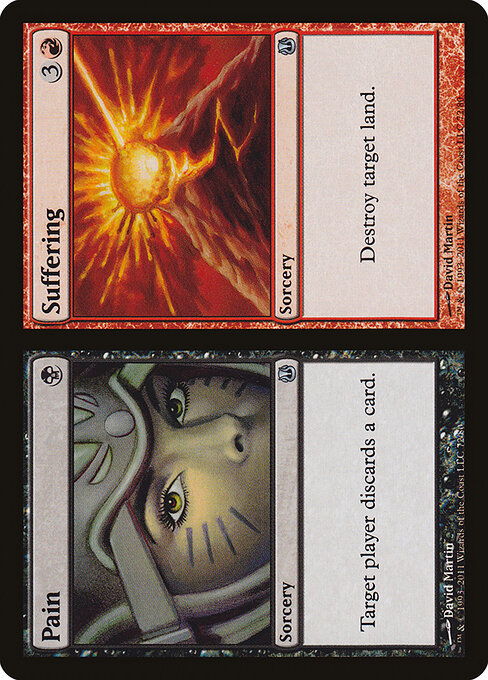 Pain // Suffering - Duel Decks: Ajani vs. Nicol Bolas - 72