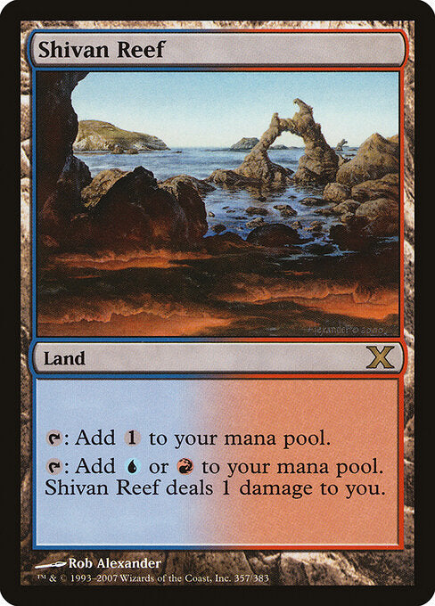 Shivan Reef - Tenth Edition - 357