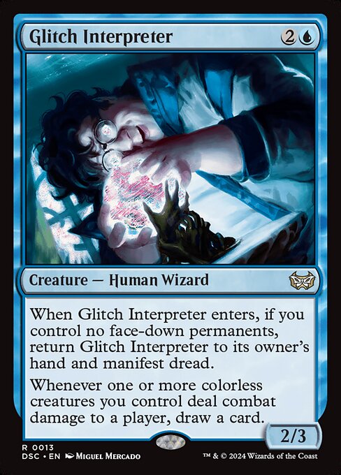 Glitch Interpreter - Duskmourn: House of Horror Commander - 13