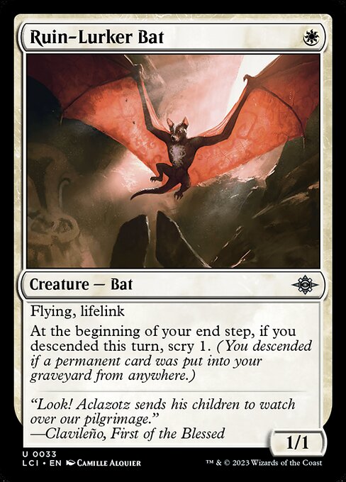 Ruin-Lurker Bat - The Lost Caverns of Ixalan - 33