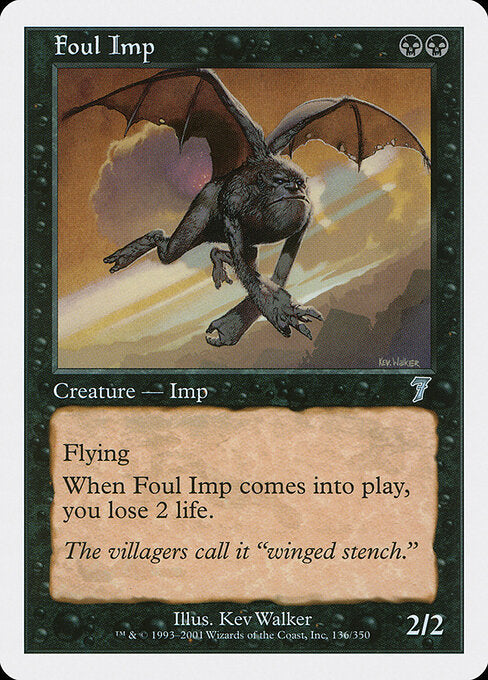 Foul Imp - Seventh Edition - 136