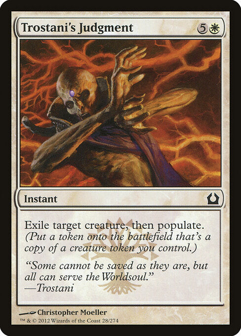 Trostani's Judgment - Return to Ravnica - 28