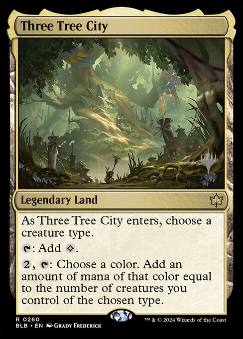 Three Tree City - Bloomburrow Promos - 260p