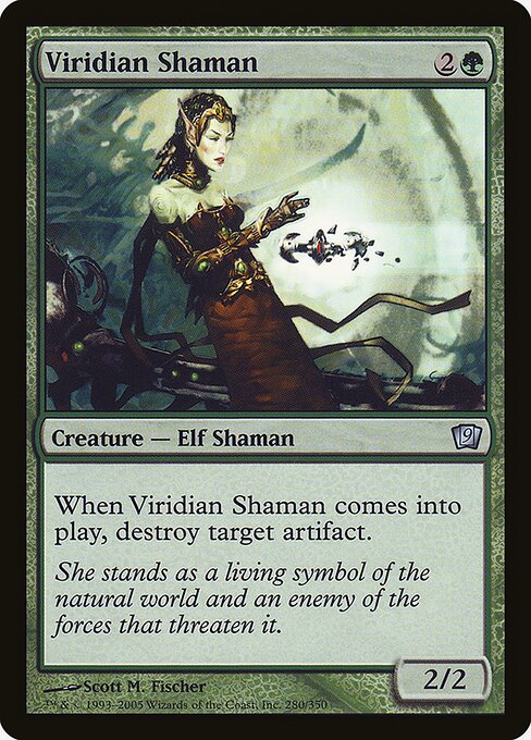 Viridian Shaman - Ninth Edition - 280★