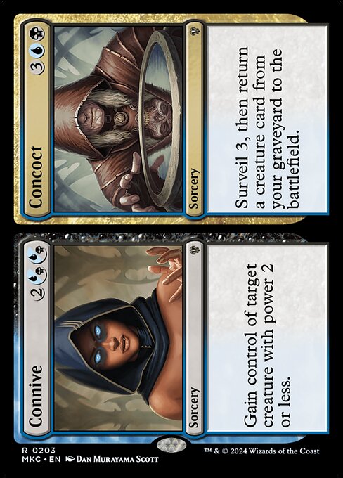 Connive // Concoct - Murders at Karlov Manor Commander - 203