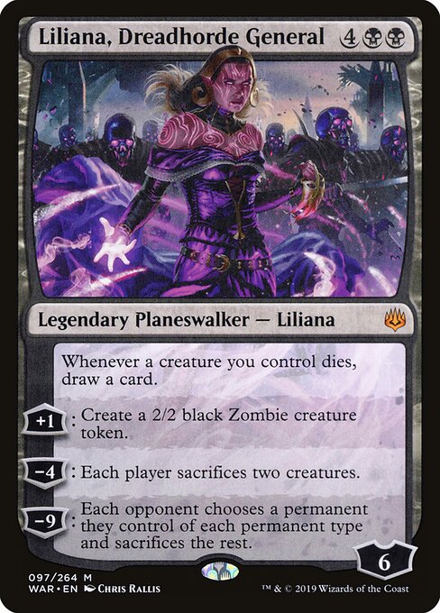 Liliana, Dreadhorde General - War of the Spark - 97