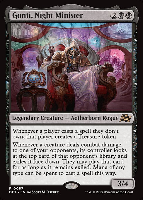 Gonti, Night Minister - Aetherdrift - 87