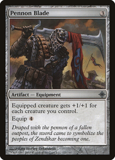 Pennon Blade - Rise of the Eldrazi - 221