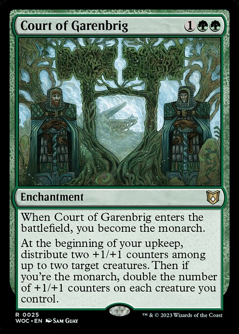 Court of Garenbrig - Wilds of Eldraine Commander - 25