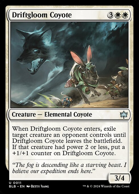 Driftgloom Coyote - Bloomburrow - 11