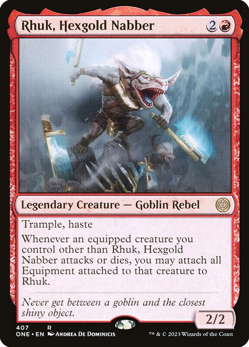 Rhuk, Hexgold Nabber - Phyrexia: All Will Be One - 407