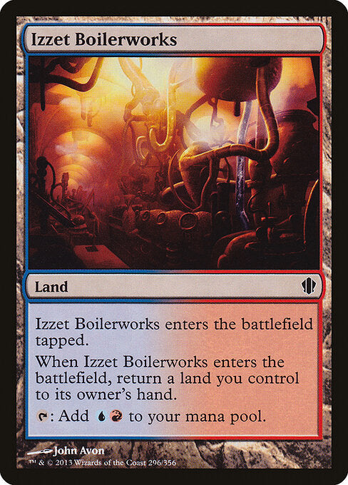 Izzet Boilerworks - Commander 2013 - 296
