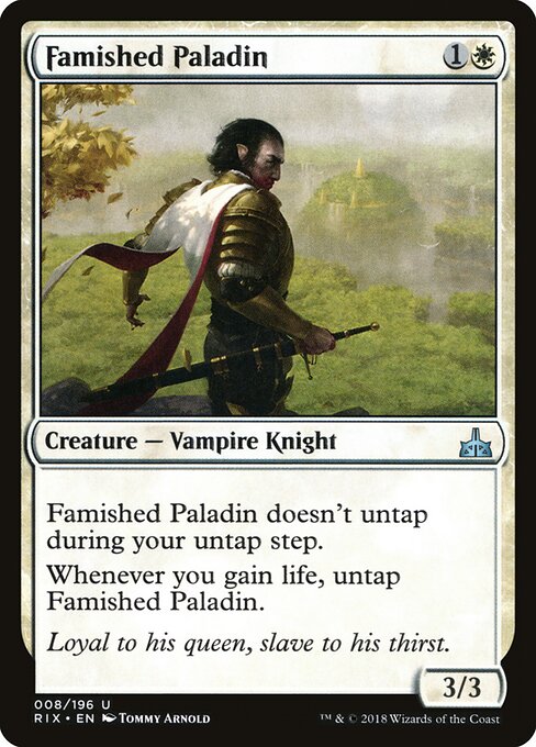 Famished Paladin - Rivals of Ixalan - 8