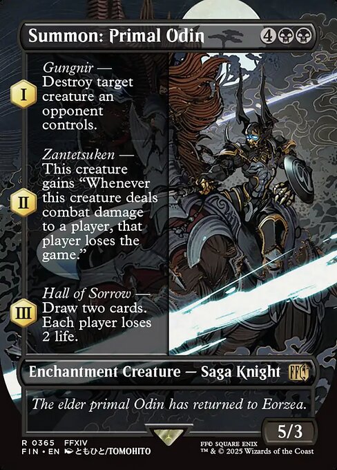 Summon: Primal Odin - Final Fantasy - 365