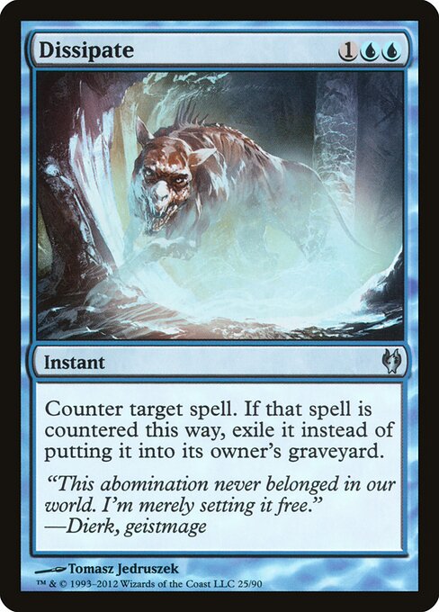 Dissipate - Duel Decks: Izzet vs. Golgari - 25