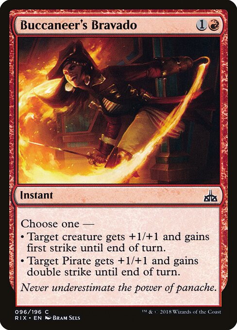 Buccaneer's Bravado - Rivals of Ixalan - 96