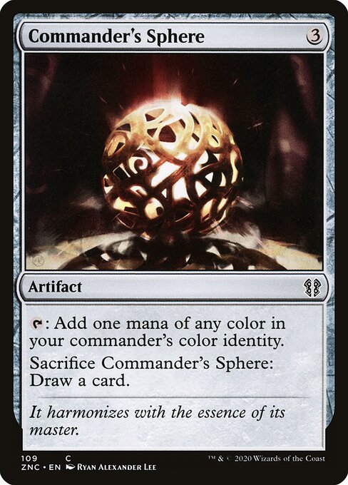 Commander's Sphere - Zendikar Rising Commander - 109