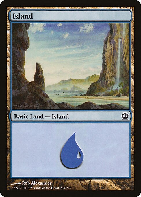 Island - Theros - 234