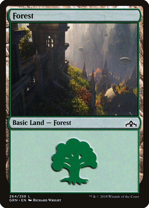 Forest - Guilds of Ravnica - 264