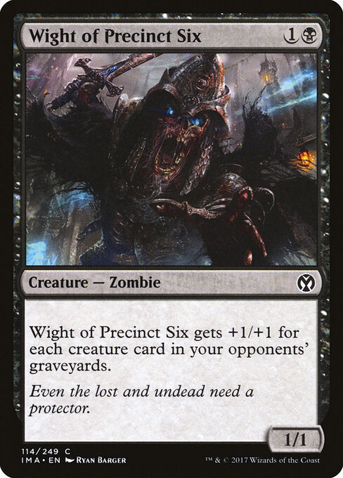 Wight of Precinct Six - Iconic Masters - 114