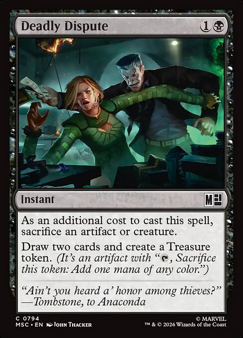 Deadly Dispute - Marvel Super Heroes Commander - 794